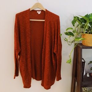 Mossimo Supply Co. | Rust Detail Stitched Cardigan